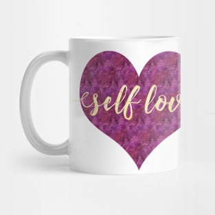 SELF LOVE | Gold Foil Mug